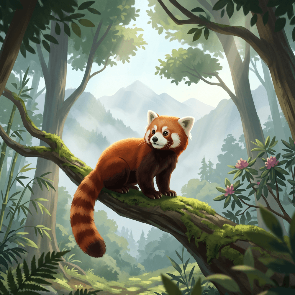 Panda Merah